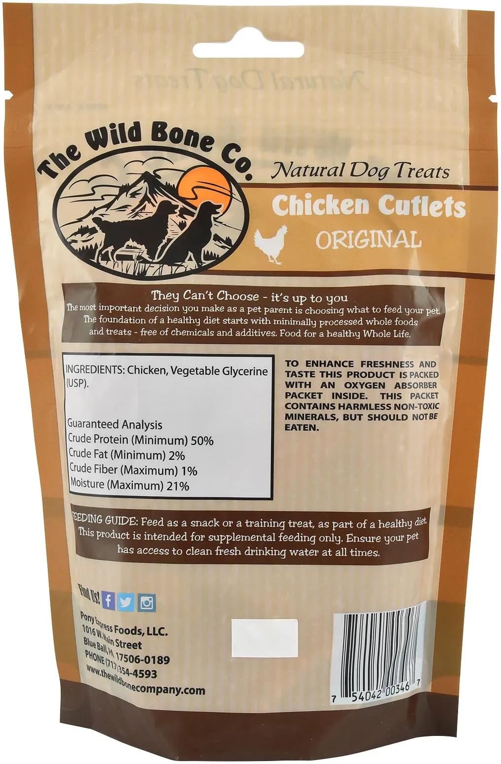 4.5 oz Original Chicken Cutlets Dog Treats