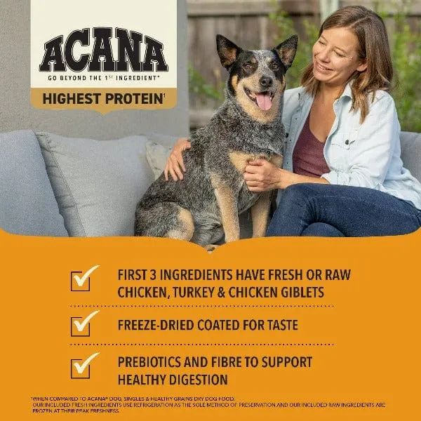 ACANA Highest Protein Wild Prairie Recipe Dry Dog Food