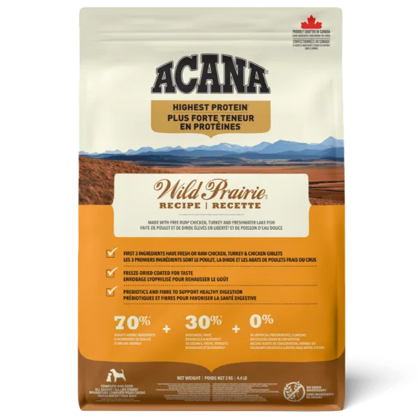 ACANA Highest Protein Wild Prairie Recipe Dry Dog Food