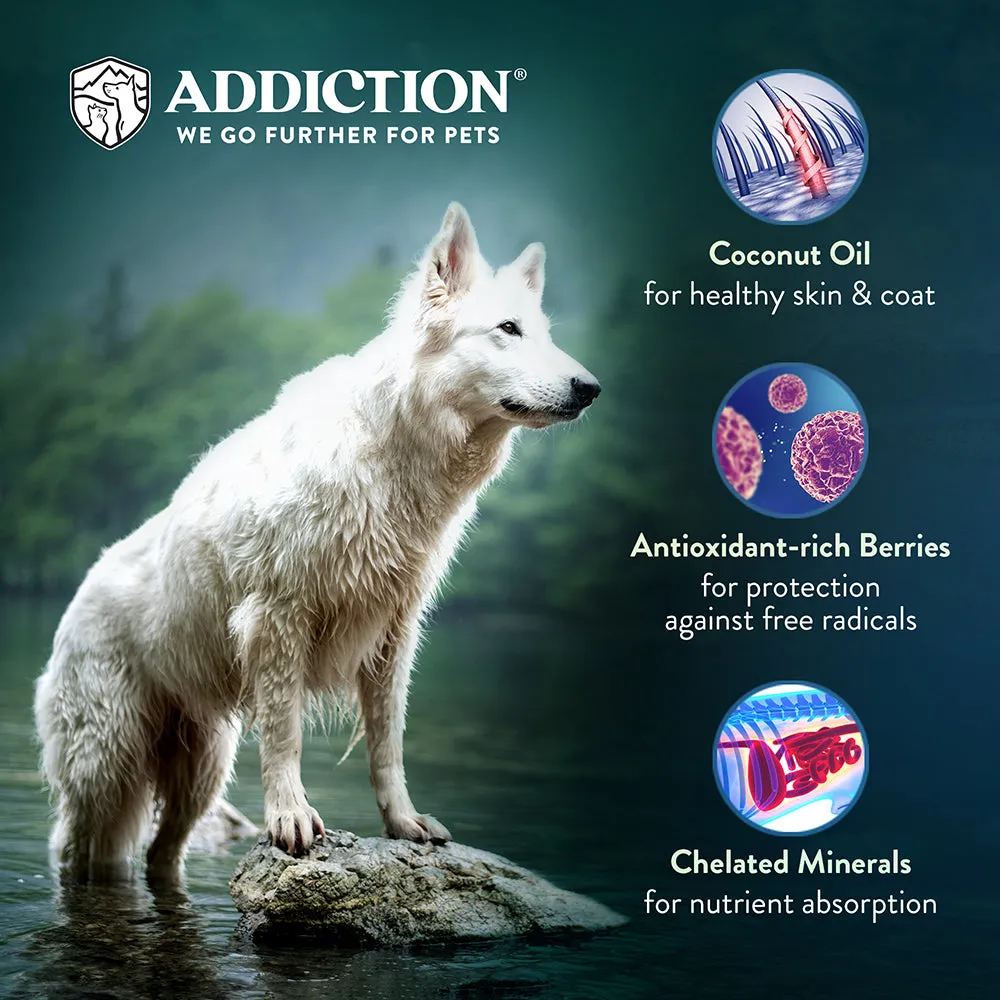 Addiction Dog Grain-Free Wild Kangaroo & Apples 20lb
