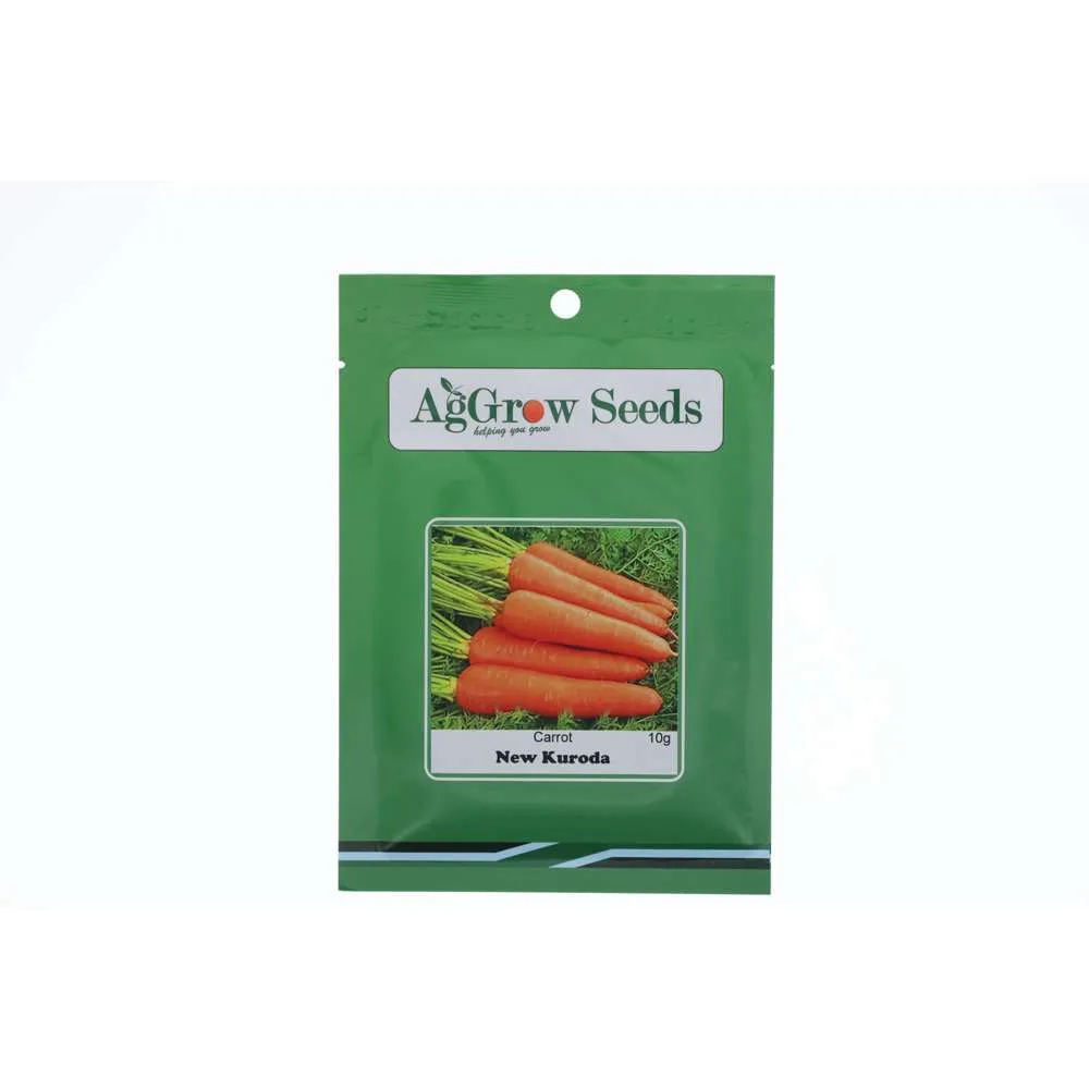 AgGrow Carrot Seeds New Kuroda 10g