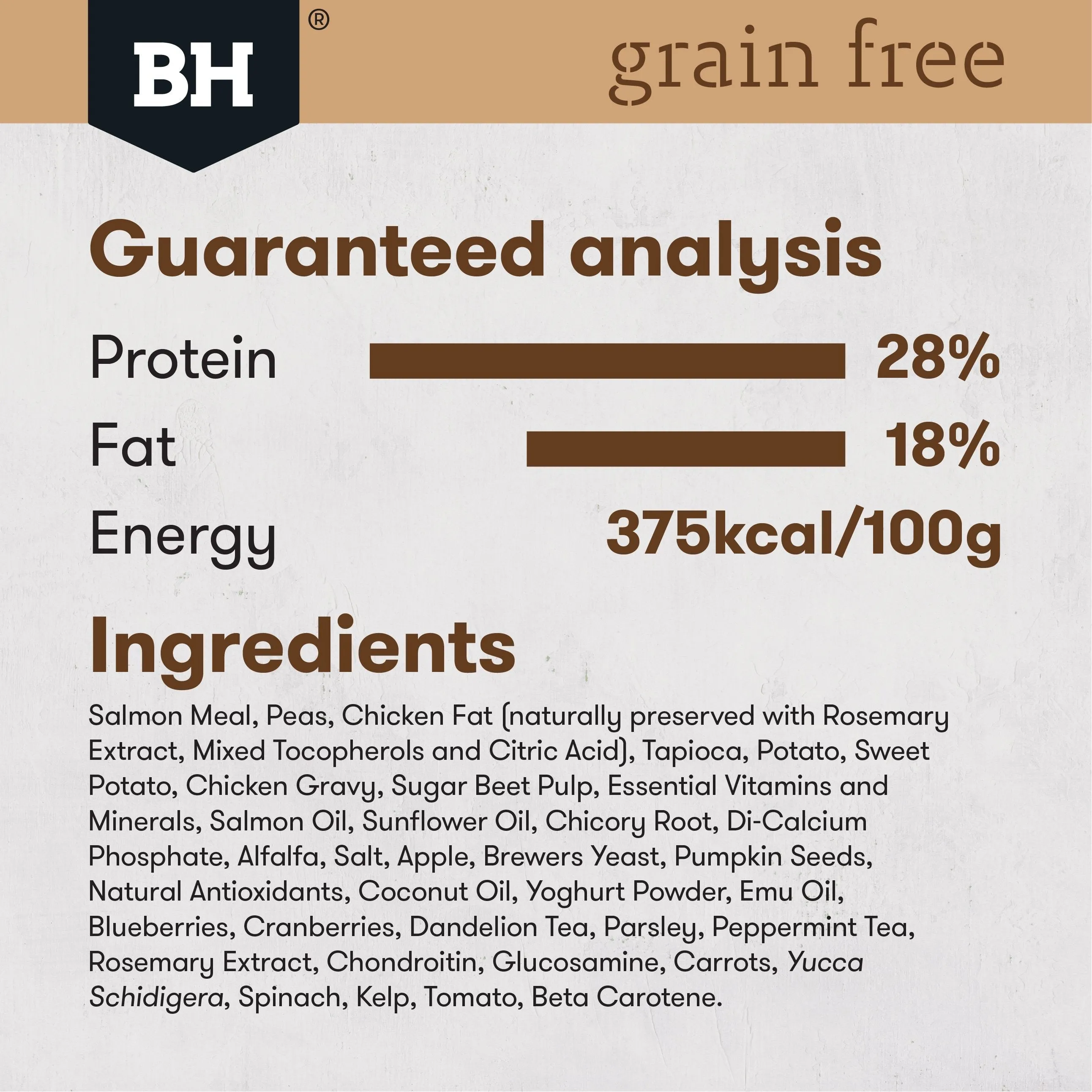 Black Hawk Grain Free Salmon Dry Dog Food 2.5kg