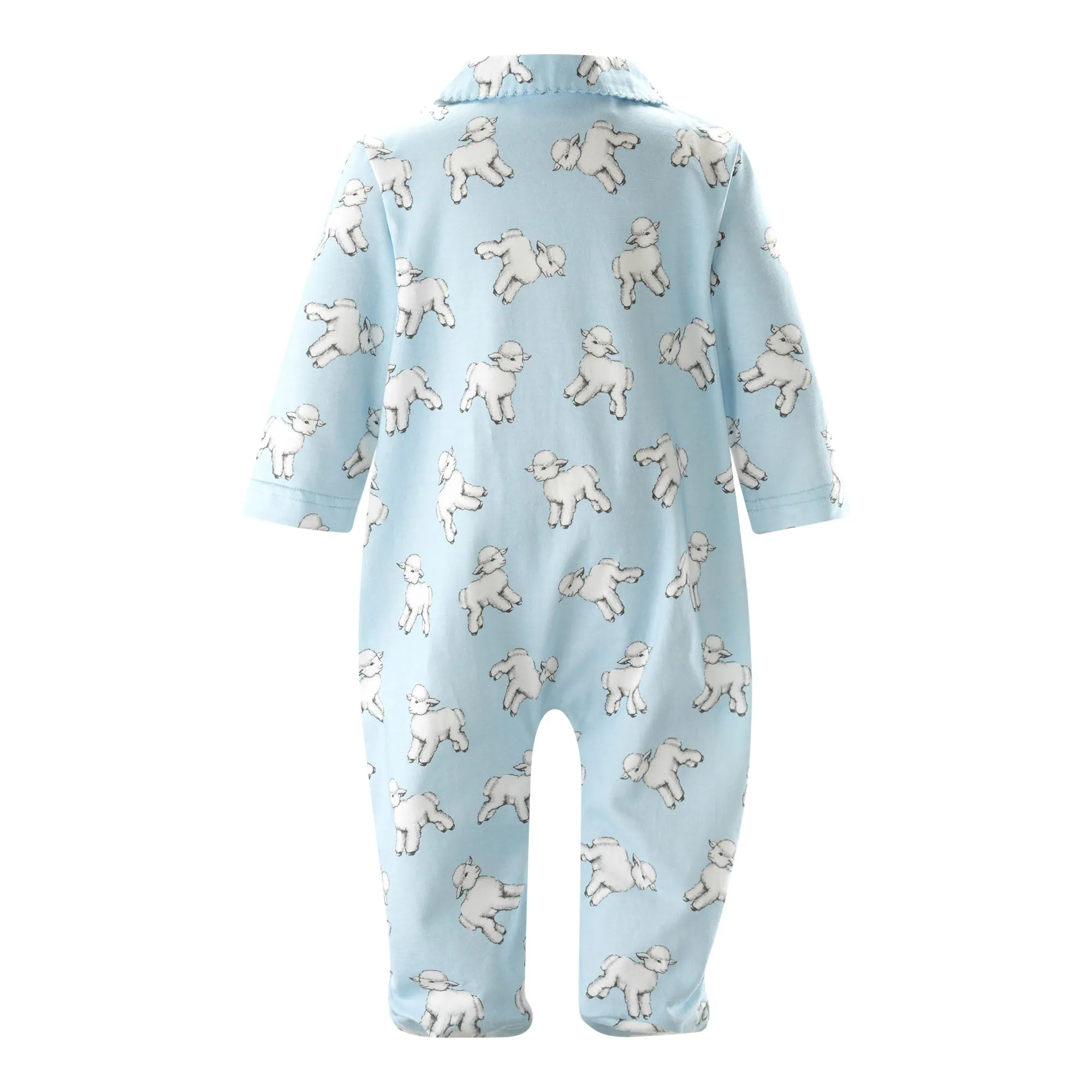 Blue Lamb Footie