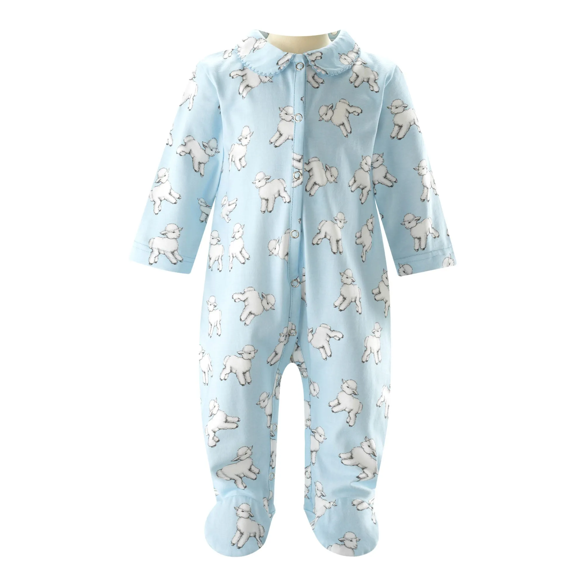 Blue Lamb Footie