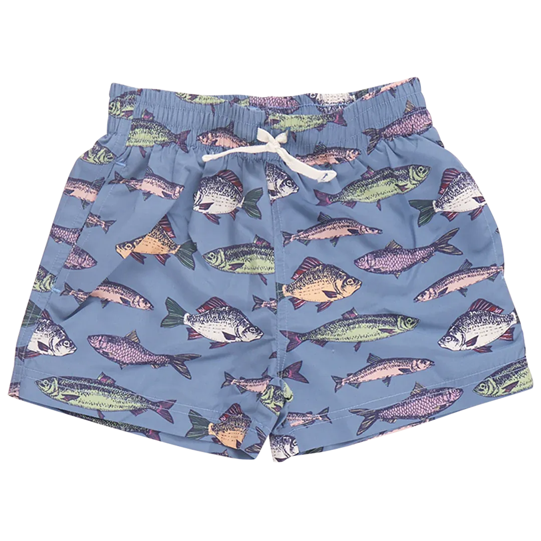 Bluestone Multi Fish Swim Trunk