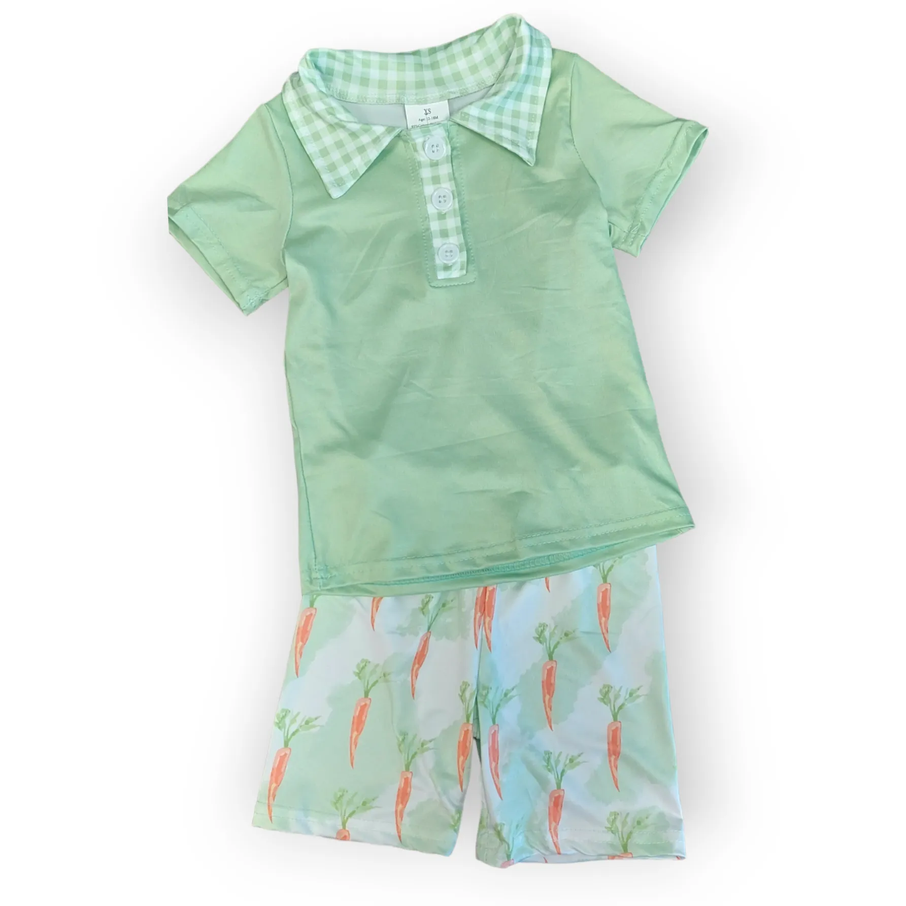 Carrot boy short set
