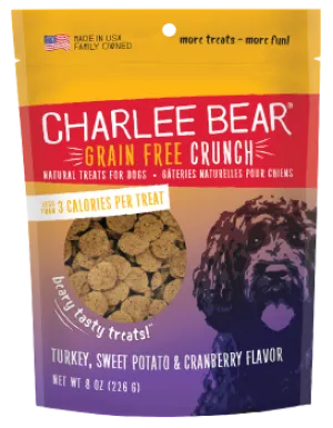 Charlee Bear Bear Crunch Grain Free Turkey Sweet Potato & Cranberry