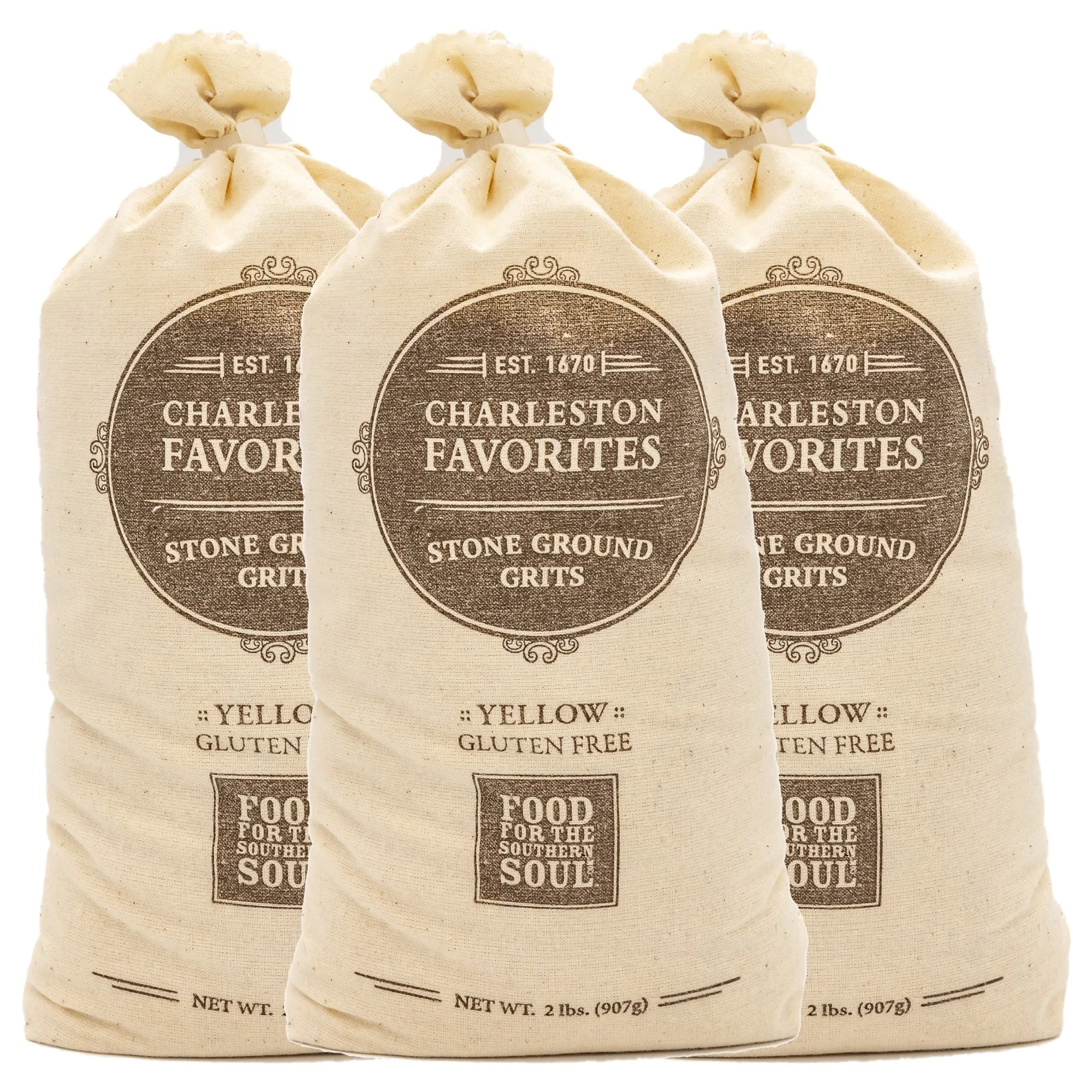 Charleston Favorites Stone Ground Yellow Grits