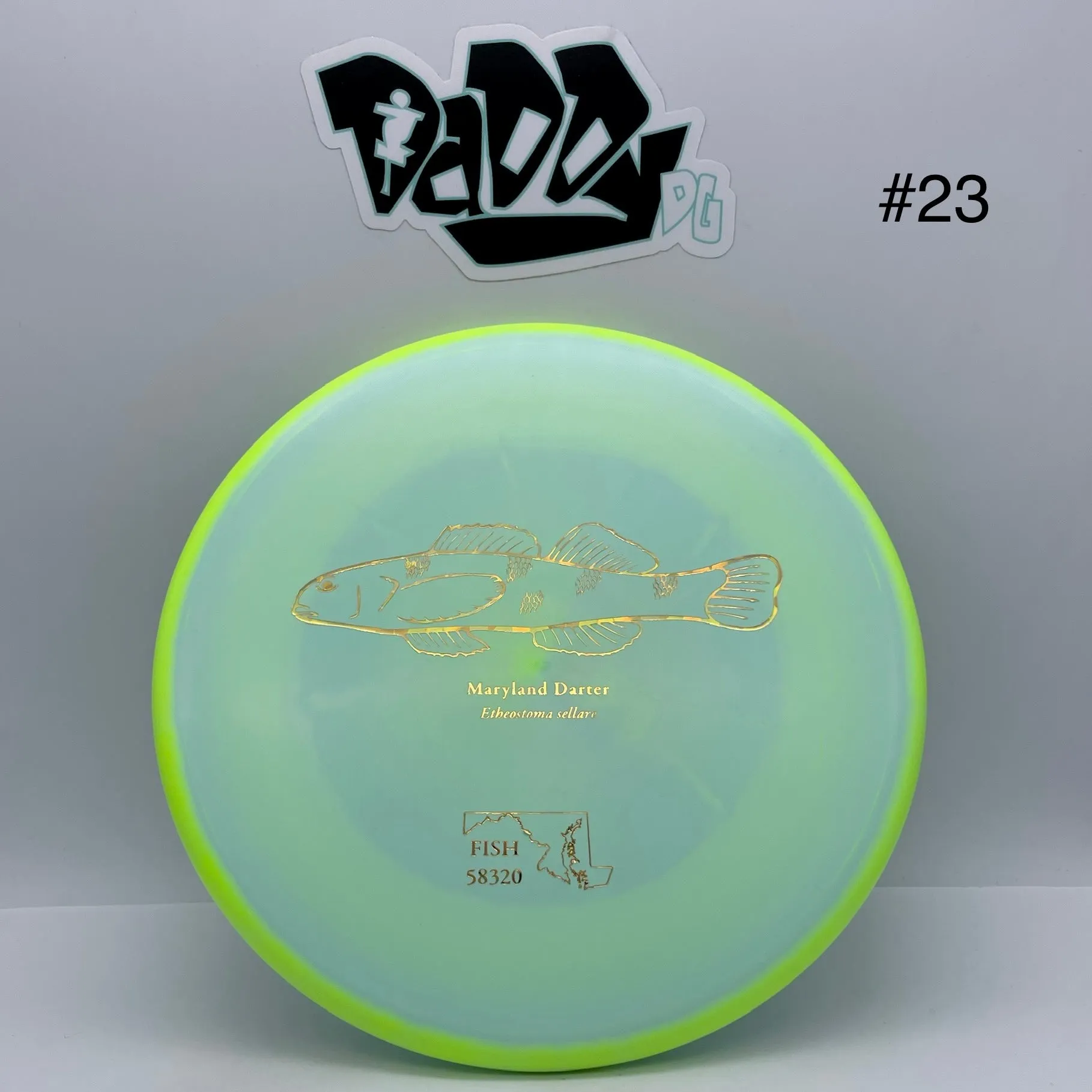 Discraft ESP Zone Andrew Fish 2023 Tour Series Stamped Putt & Approach