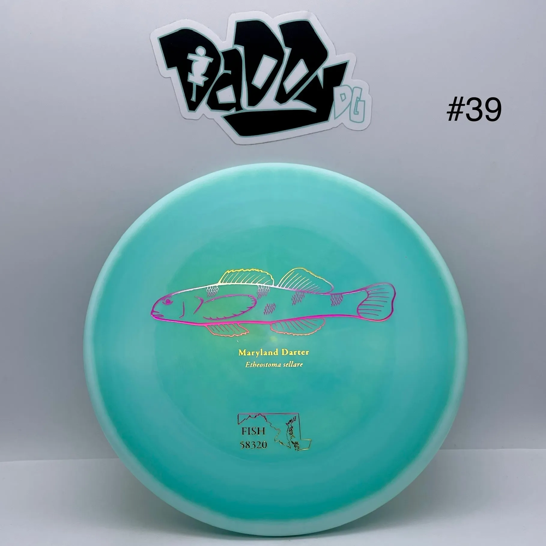 Discraft ESP Zone Andrew Fish 2023 Tour Series Stamped Putt & Approach