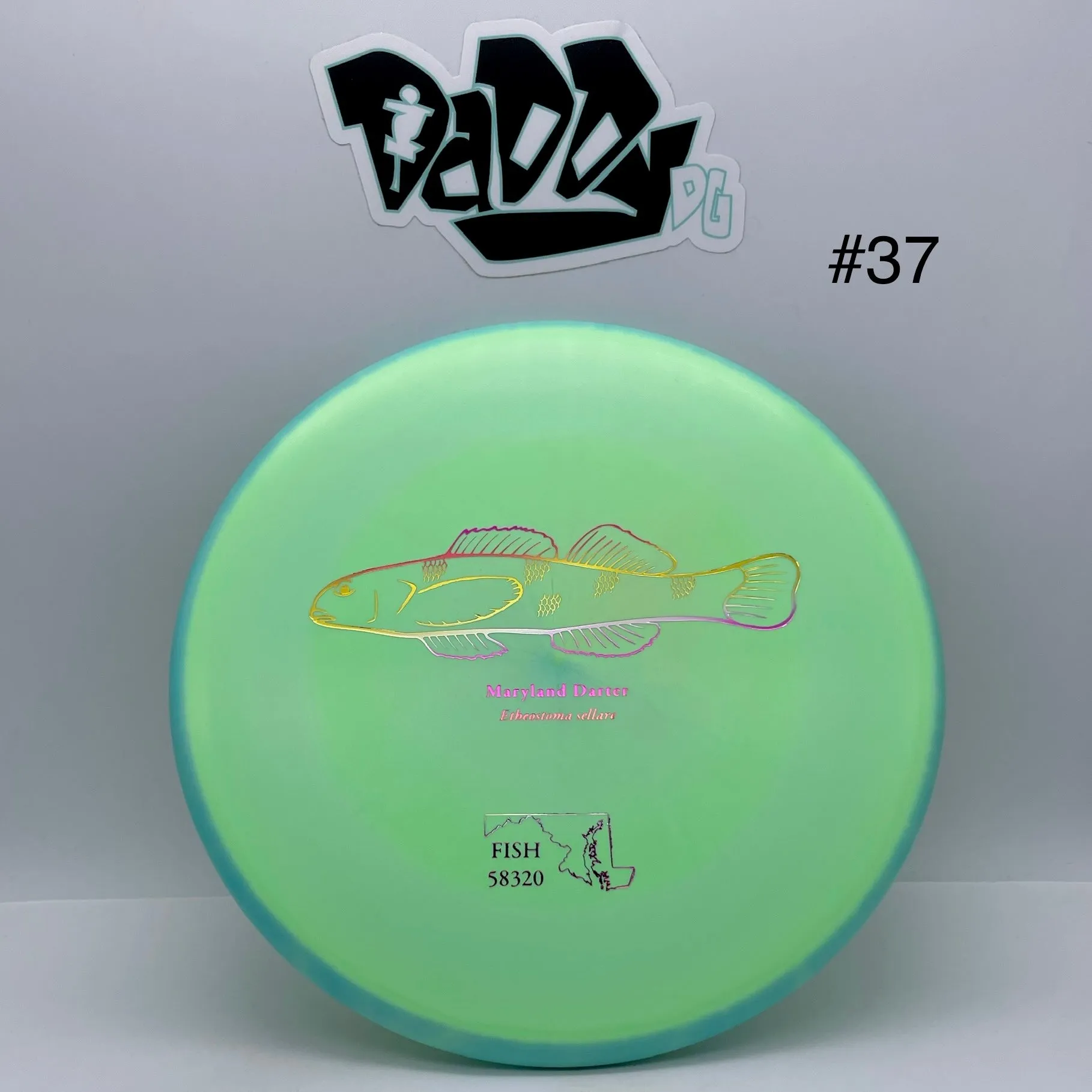 Discraft ESP Zone Andrew Fish 2023 Tour Series Stamped Putt & Approach