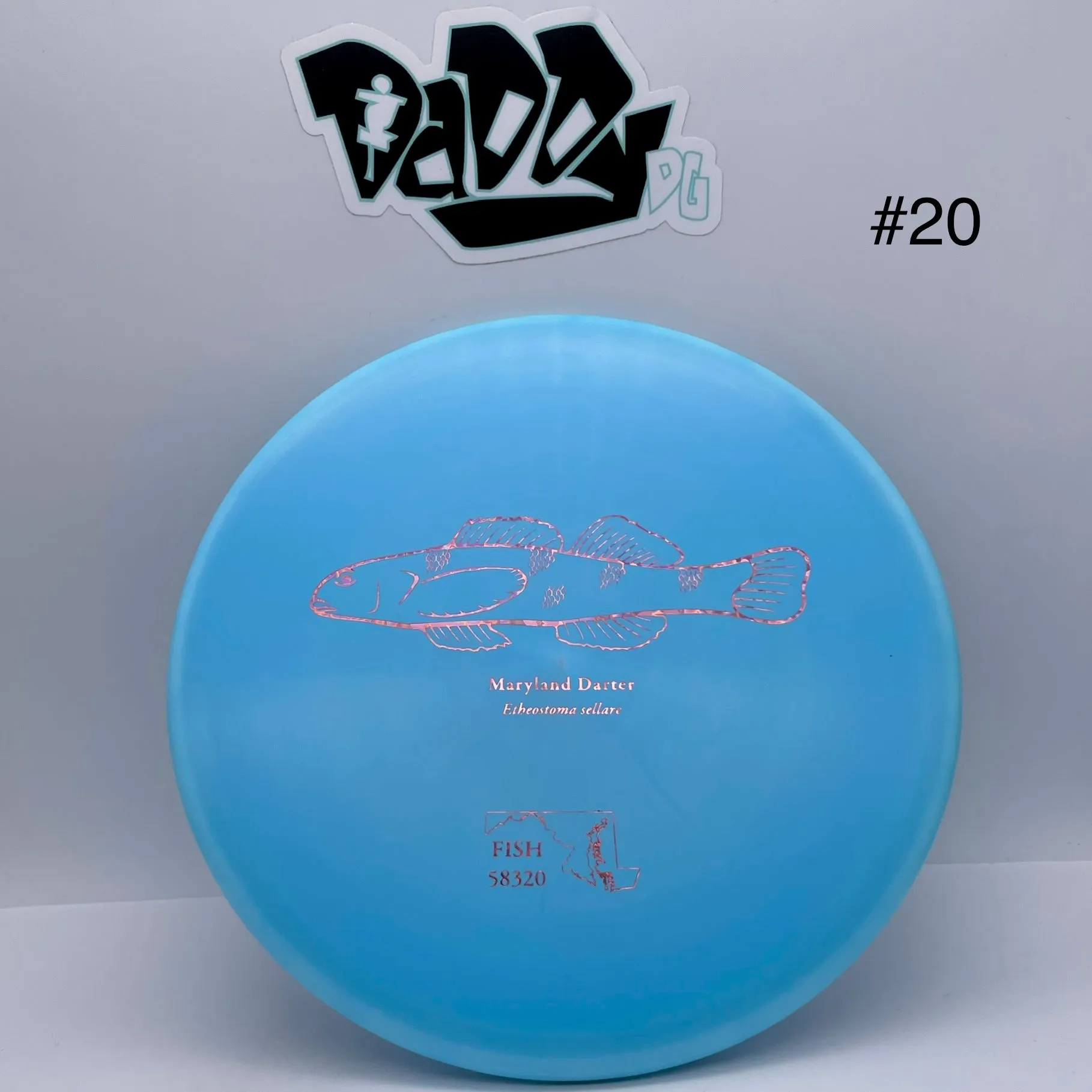 Discraft ESP Zone Andrew Fish 2023 Tour Series Stamped Putt & Approach