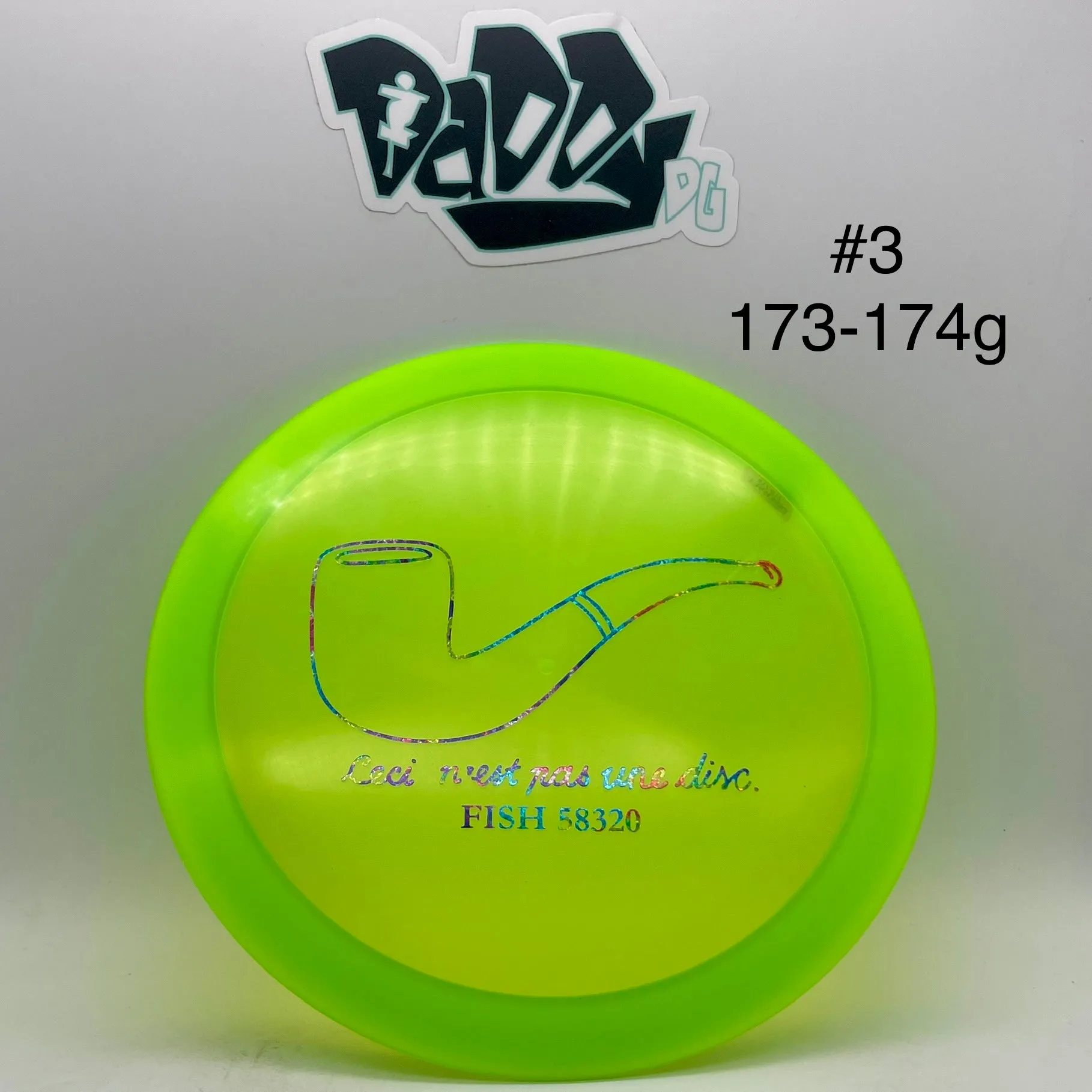 Discraft Z Line Raptor Andrew Fish 2022 Tour Series Distance Driver