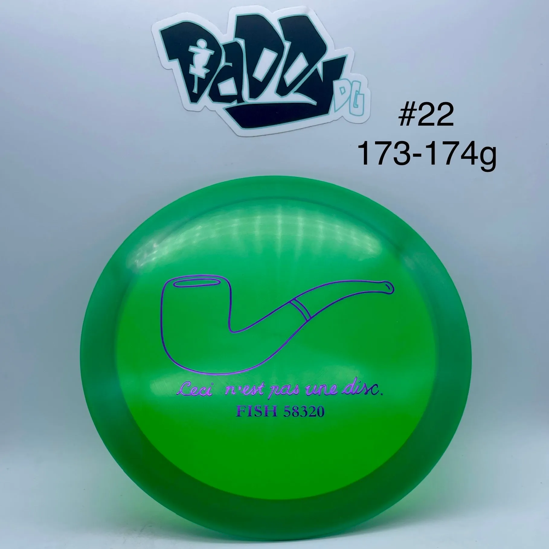 Discraft Z Line Raptor Andrew Fish 2022 Tour Series Distance Driver