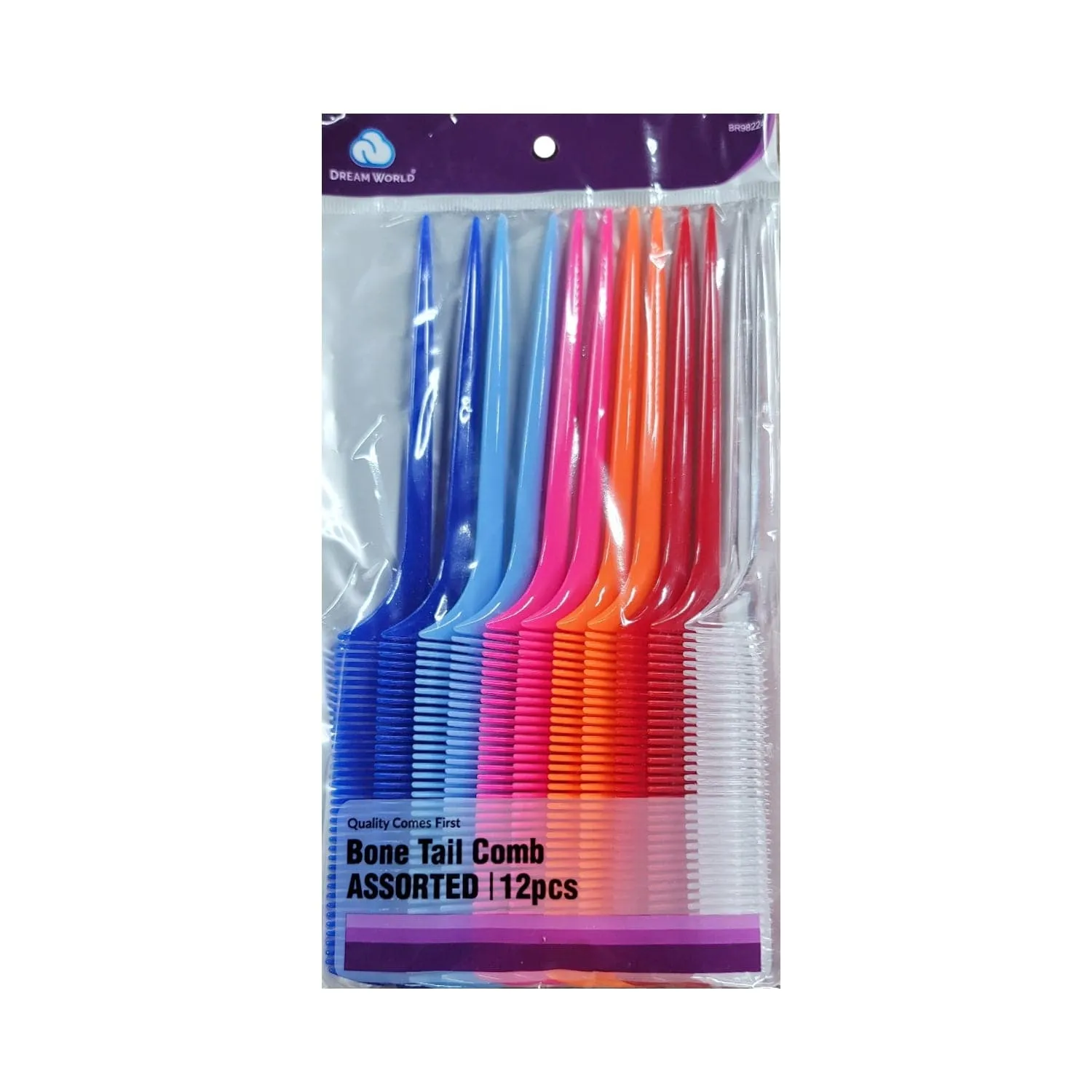 DREAM WORLD | Bone Tail Comb 12pcs