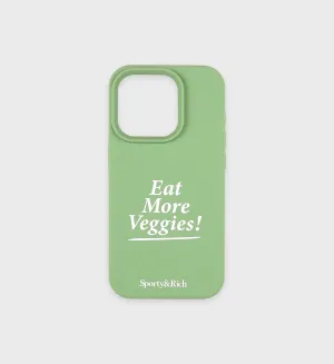 Eat More Veggies Iphone Case - Grass