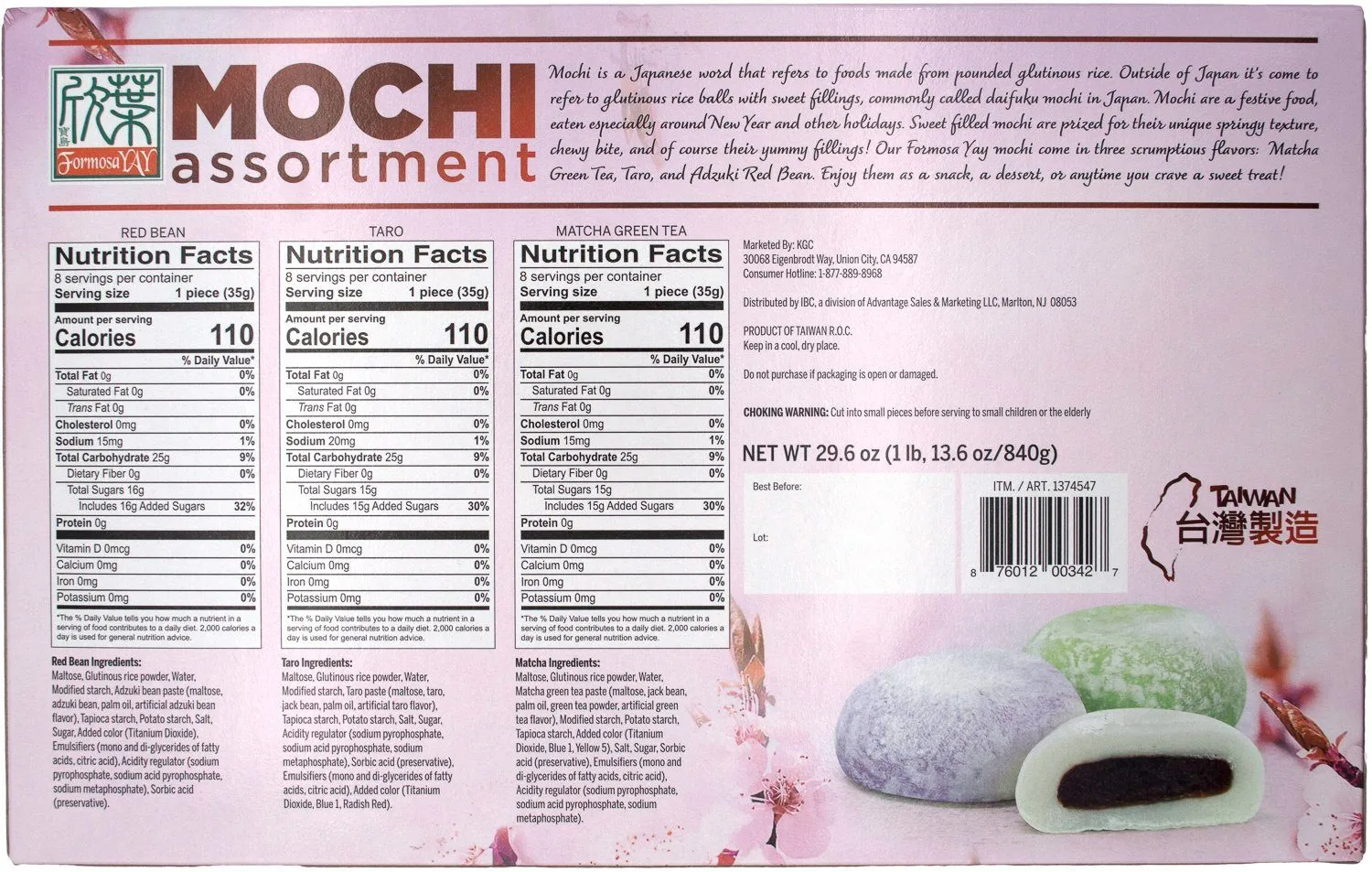 Formosa Yay Mochi
