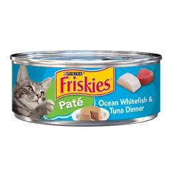 Friskies Pate Whitefish and Tuna Canned Cat Food