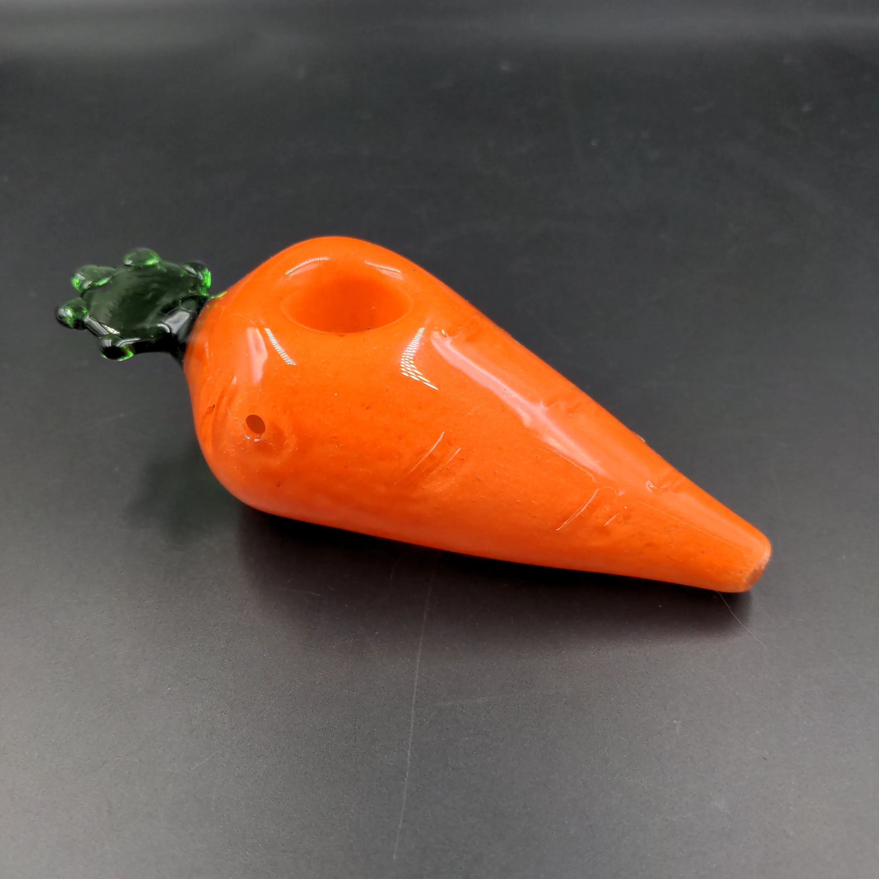 Fritted Carrot Hand Pipe - 6