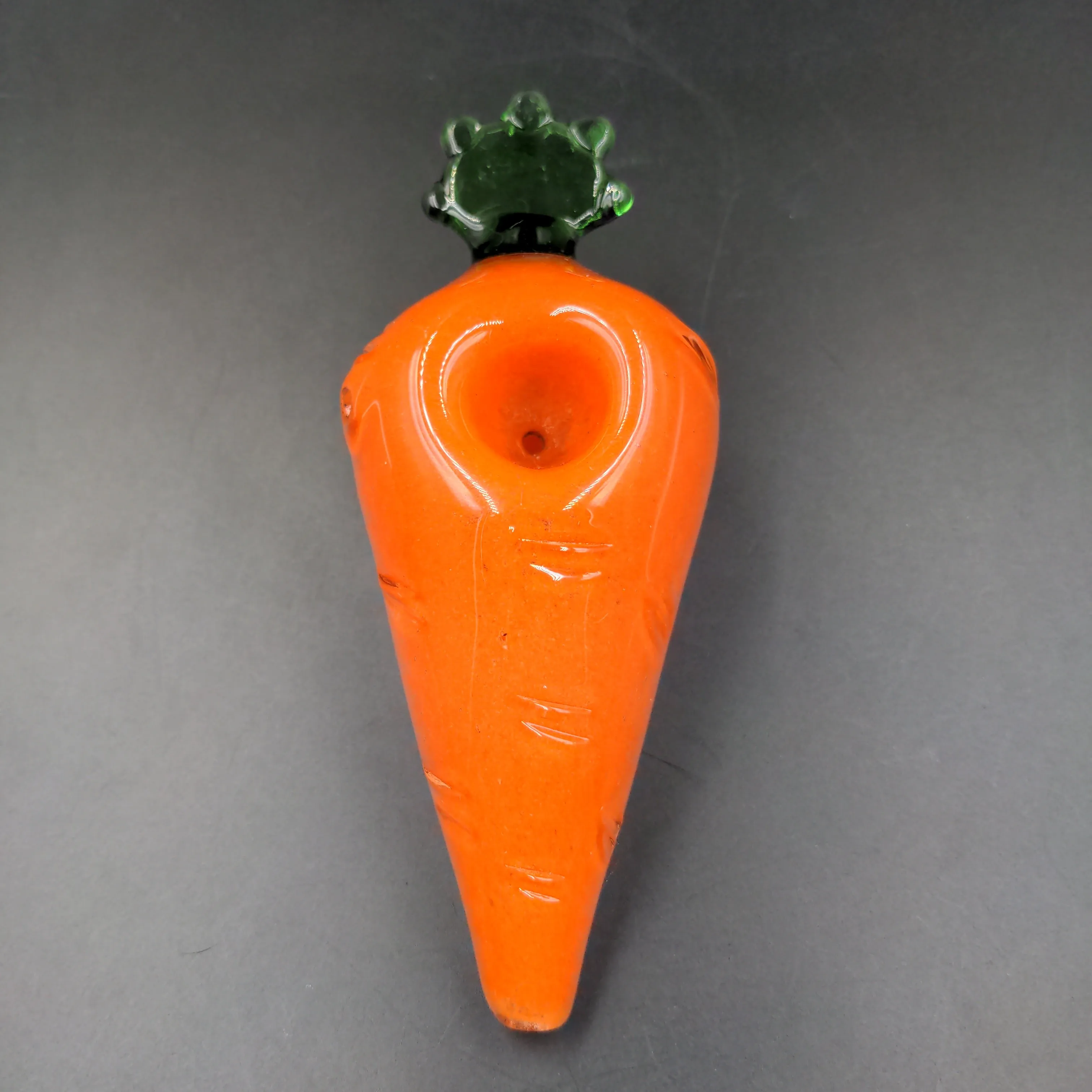 Fritted Carrot Hand Pipe - 6