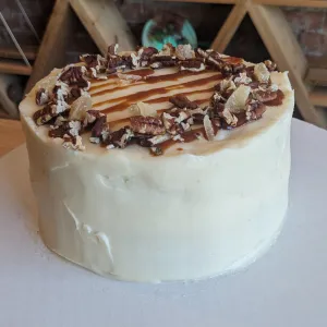 Ginger Carrot Cake, half
