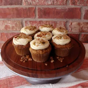 Ginger Carrot Cupcakes