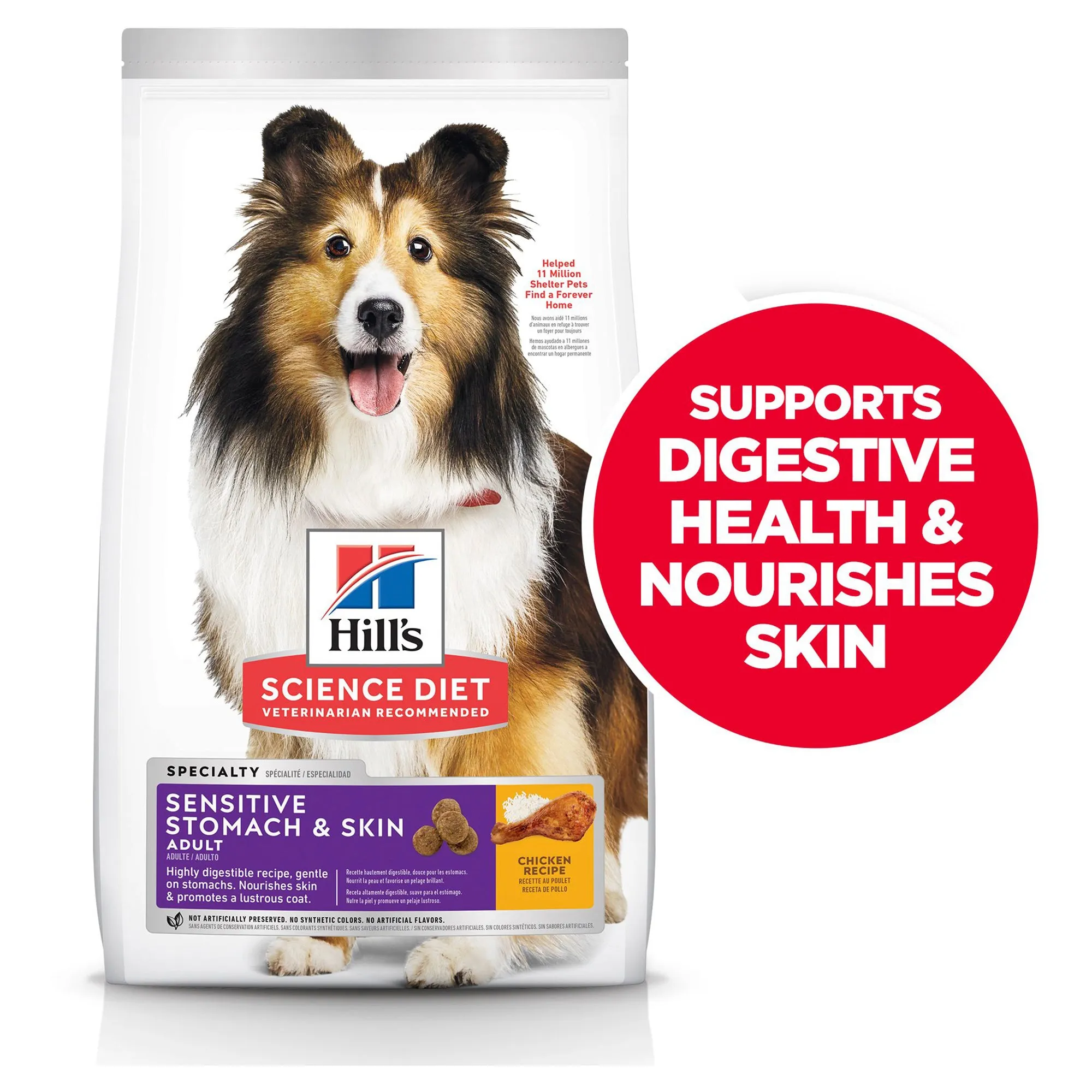 Hill's Science Diet Adult Sensitive Stomach & Skin Dry Dog Food
