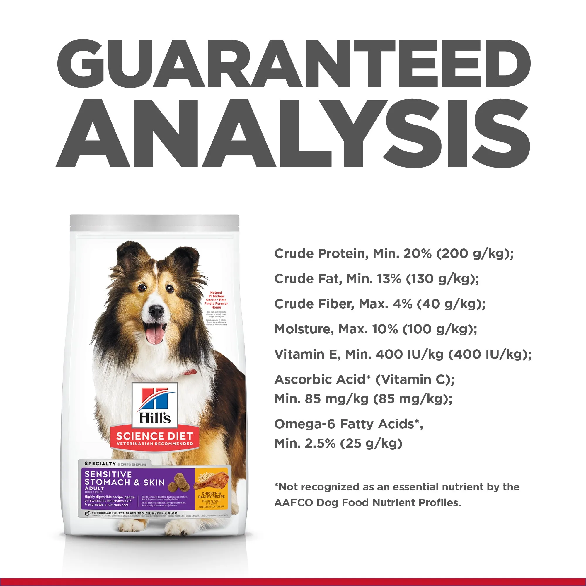 Hill's Science Diet Adult Sensitive Stomach & Skin Dry Dog Food