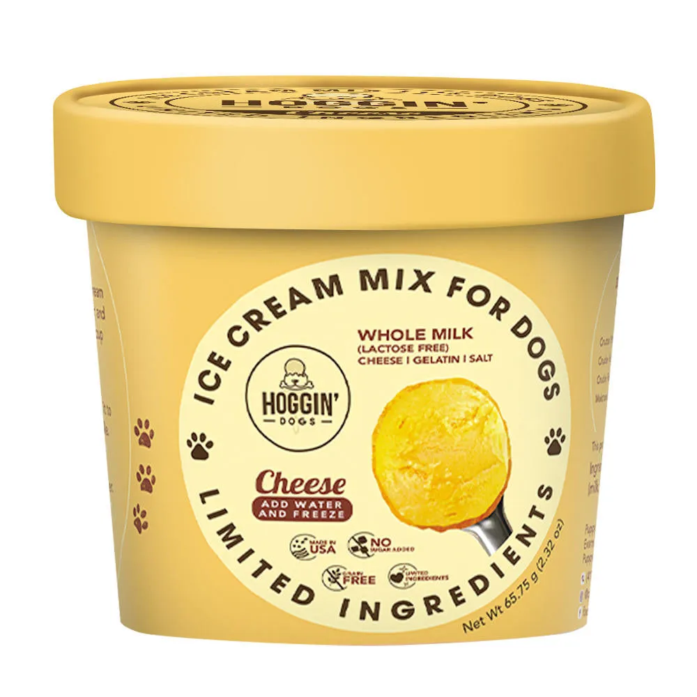 Hoggin’ Dogs Cheese Ice Cream Mix For Dogs
