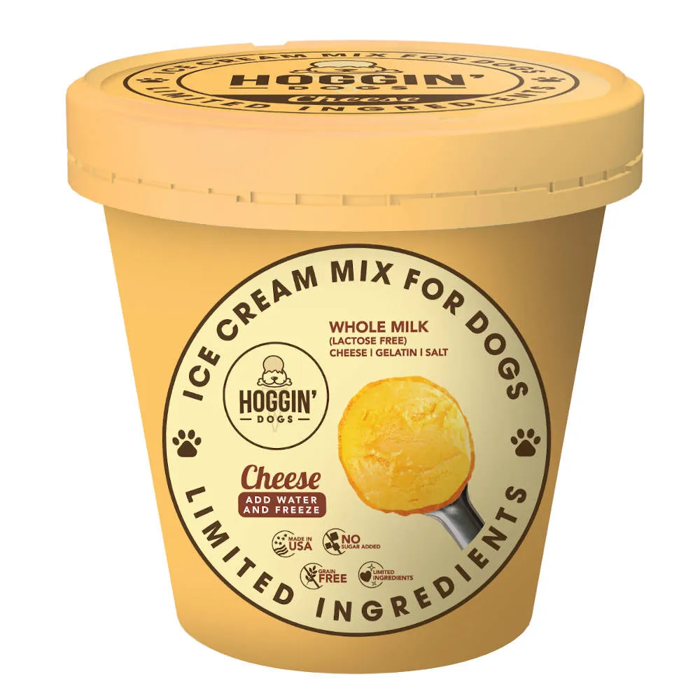 Hoggin’ Dogs Cheese Ice Cream Mix For Dogs