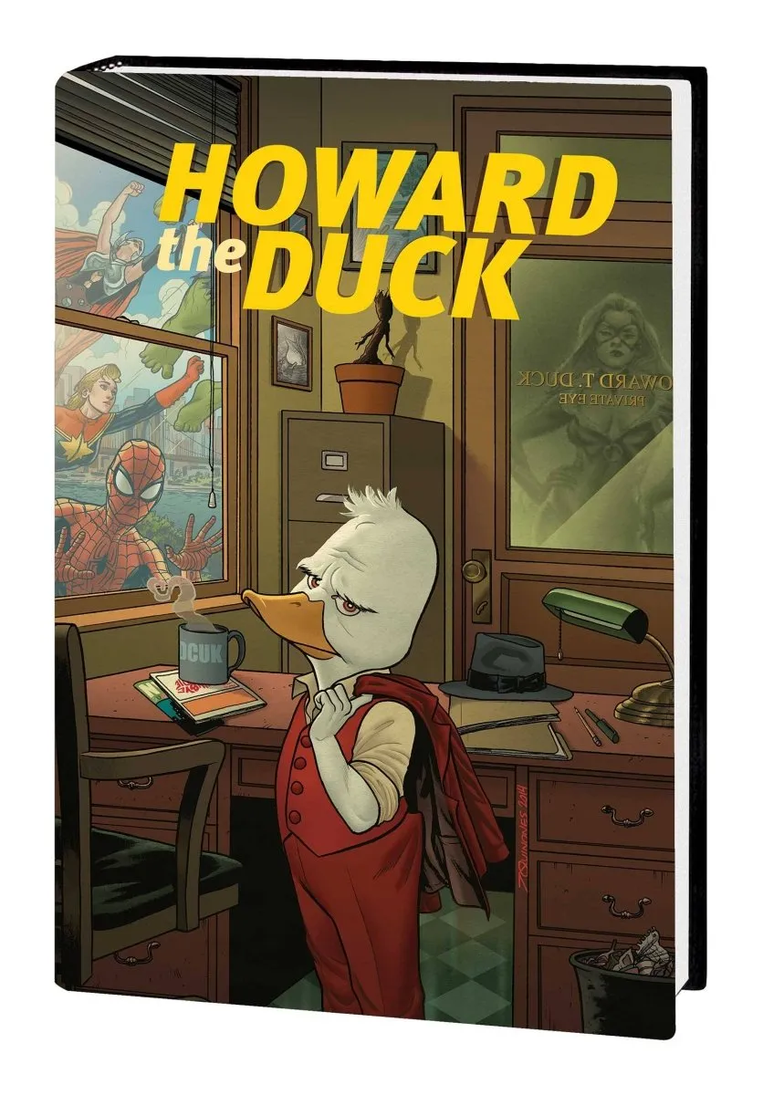 Howard The Duck Zdarsky Quinones Omnibus HC Quinones Cover