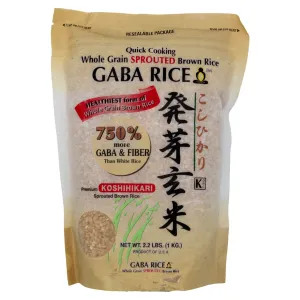 Koshihikari Whole Grain Sprouted Brown Gaba Rice