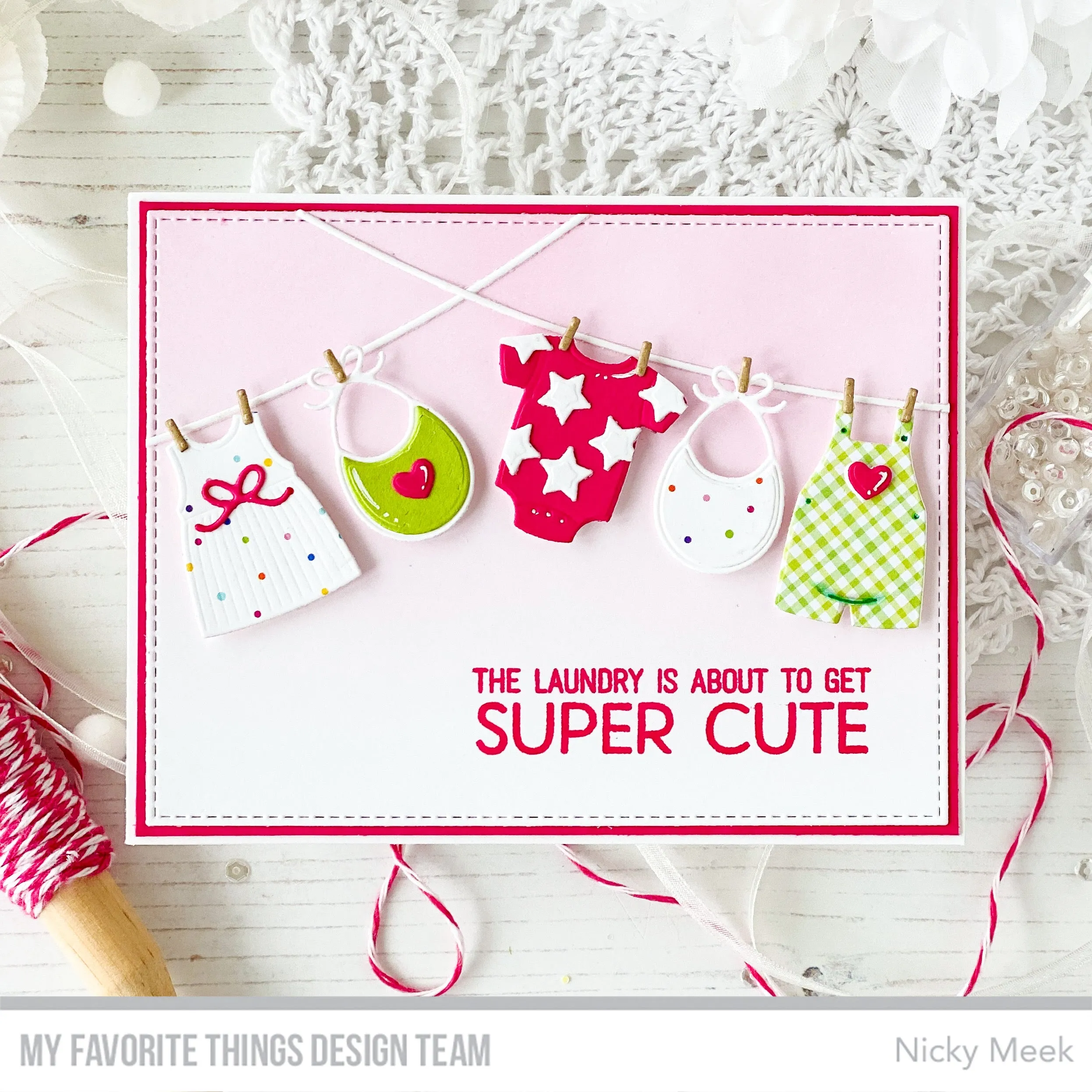 LLD Bundle of Baby Clothes Die-namics