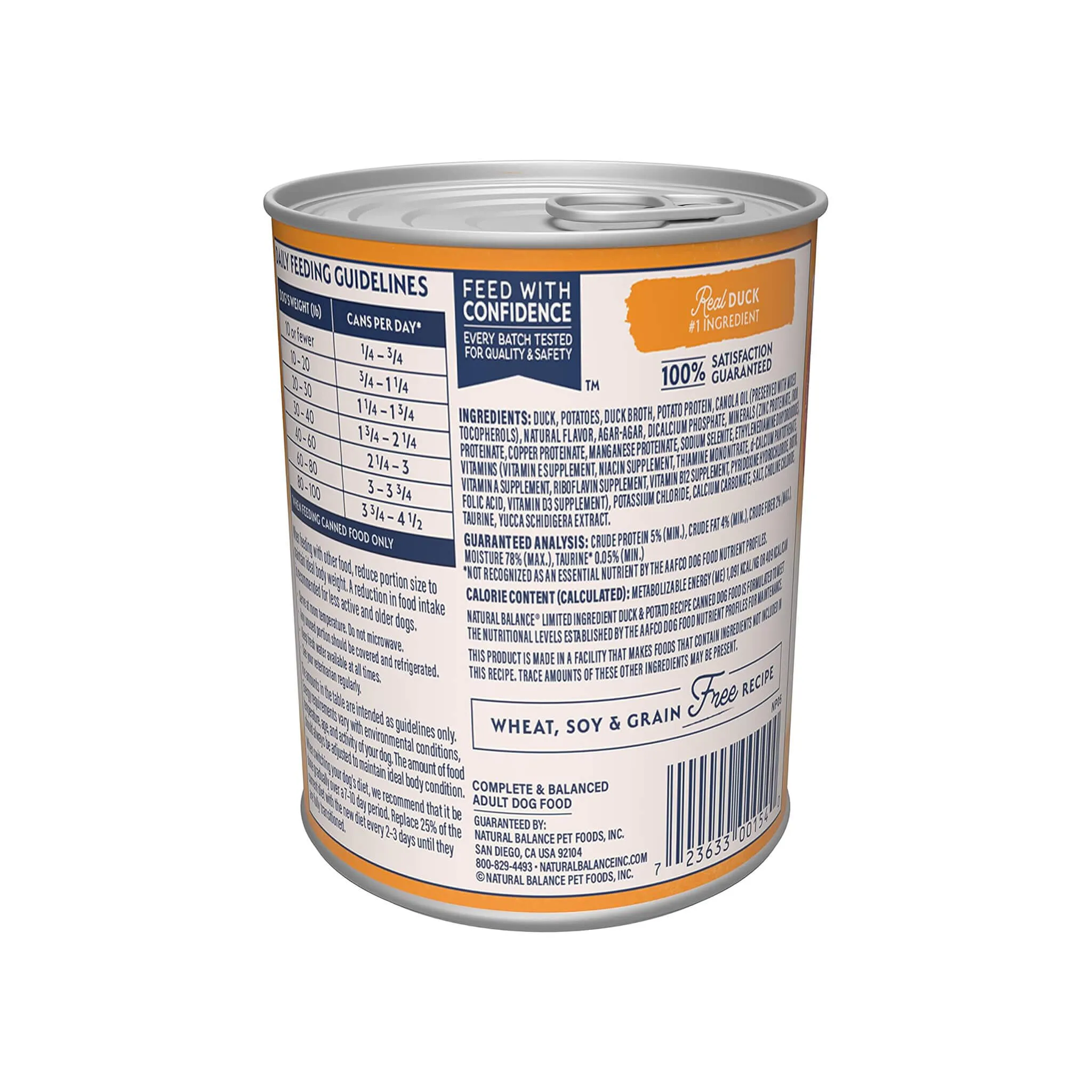 Natural Balance Limited Ingredient Canned Dog Food