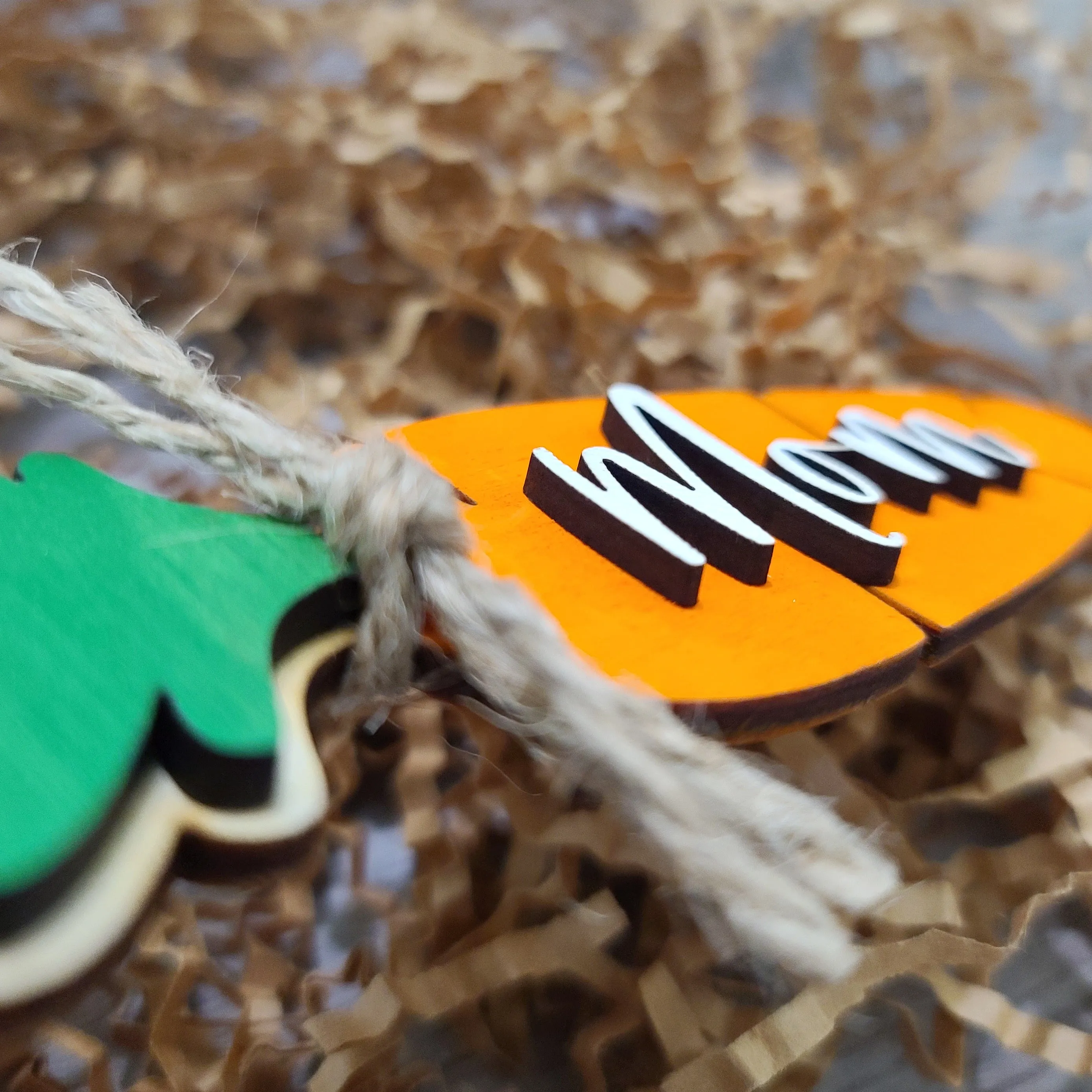 Personalized Carrot Easter Basket Name Tag