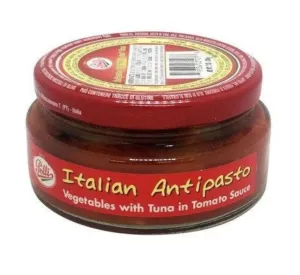 Polli Tuna Antipasto in Tomato Sauce, 7.4 oz (Case of 12)