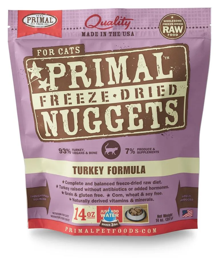 Primal Cat Freeze-Dried Turkey Formula