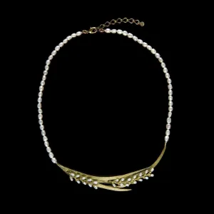 Rice Necklace - Pearl