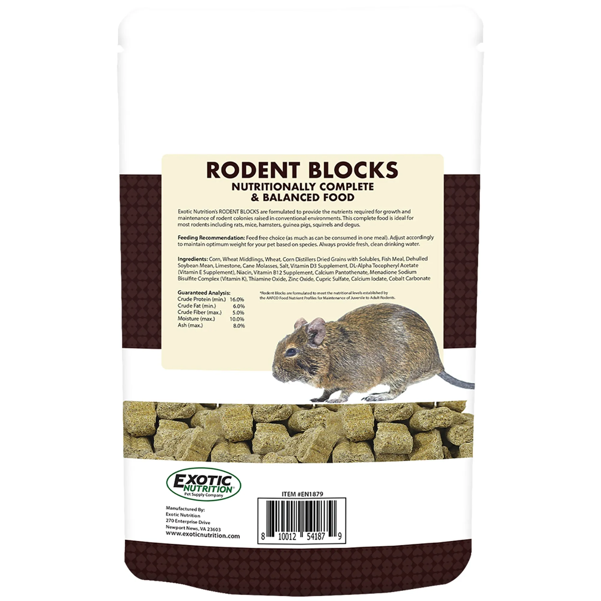 Rodent Blocks Rodent Food