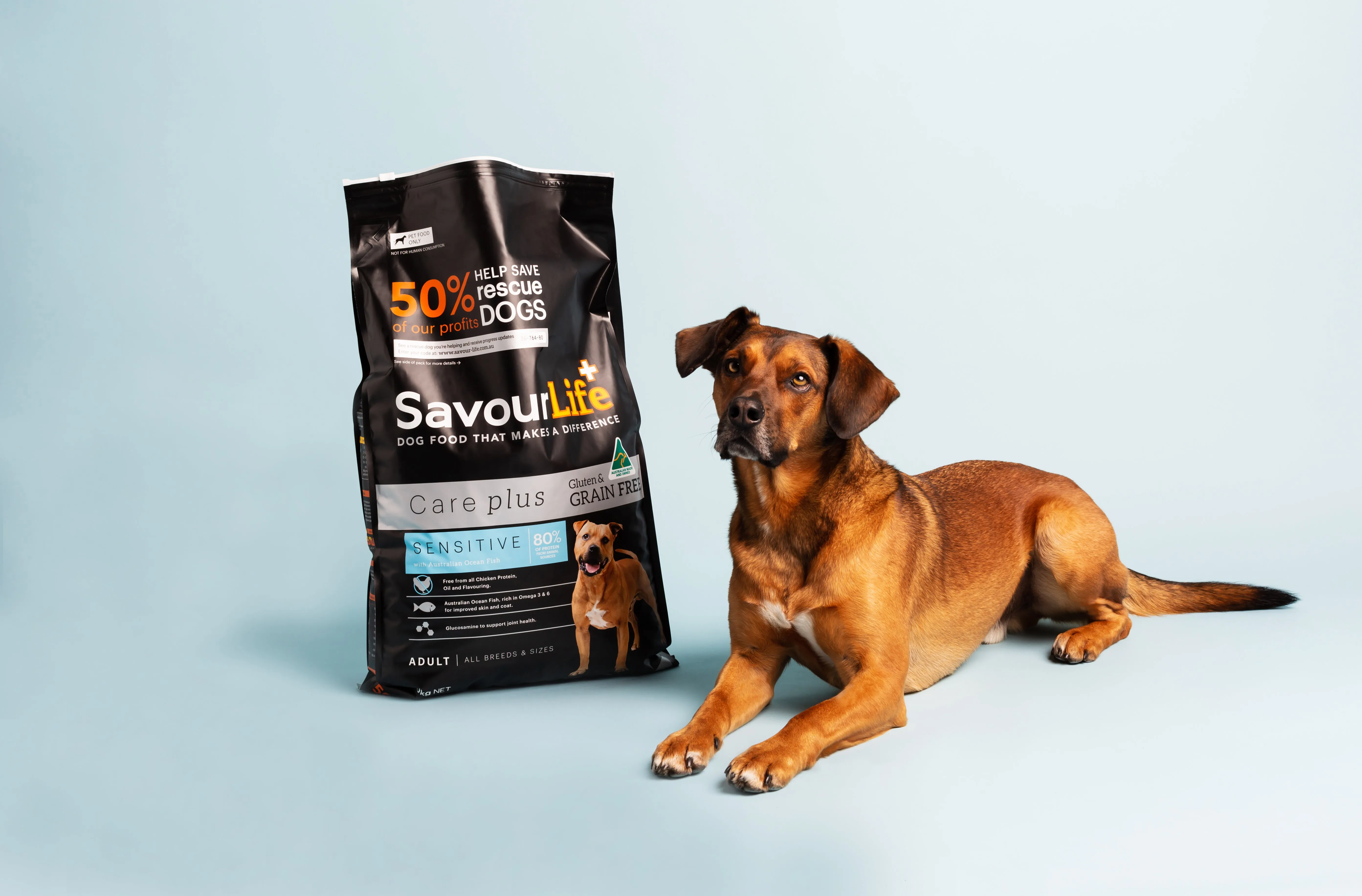 SavourLife Grain Free Care Plus Adult Dog Sensitive Ocean Fish Dry Food