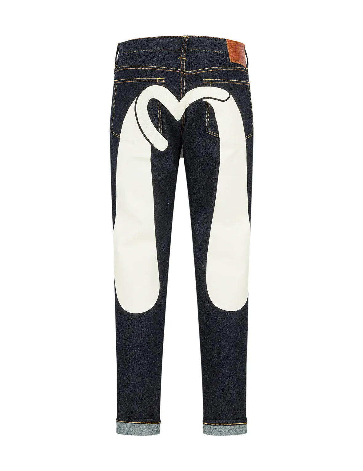 Seagull Daicock Print Carrot Fit Jeans #2017