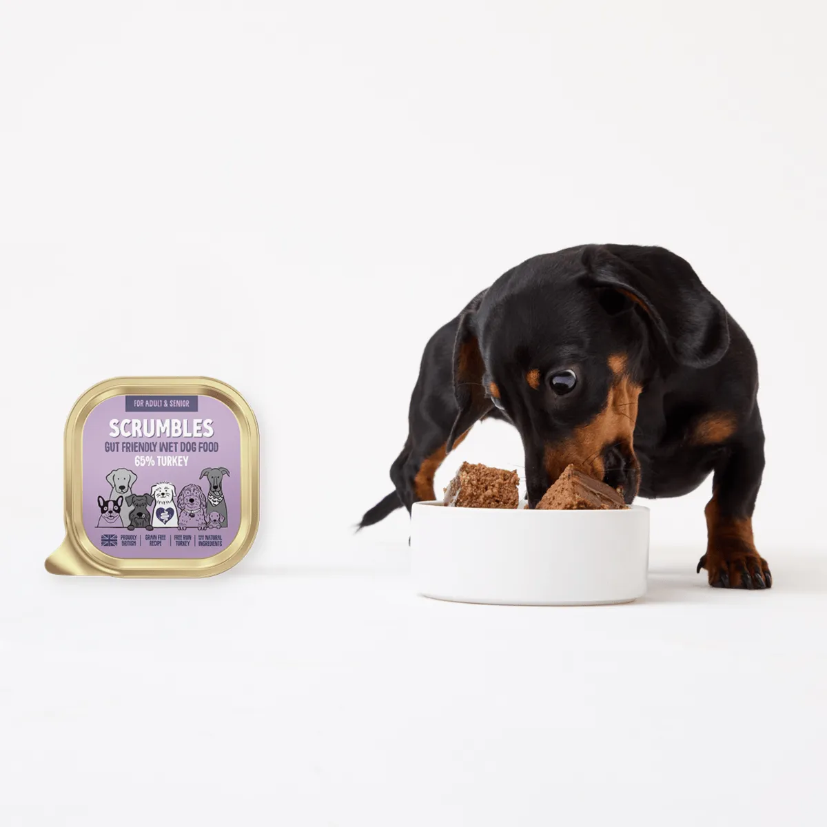 Sensitive Turkey Wet Dog Food (150g)