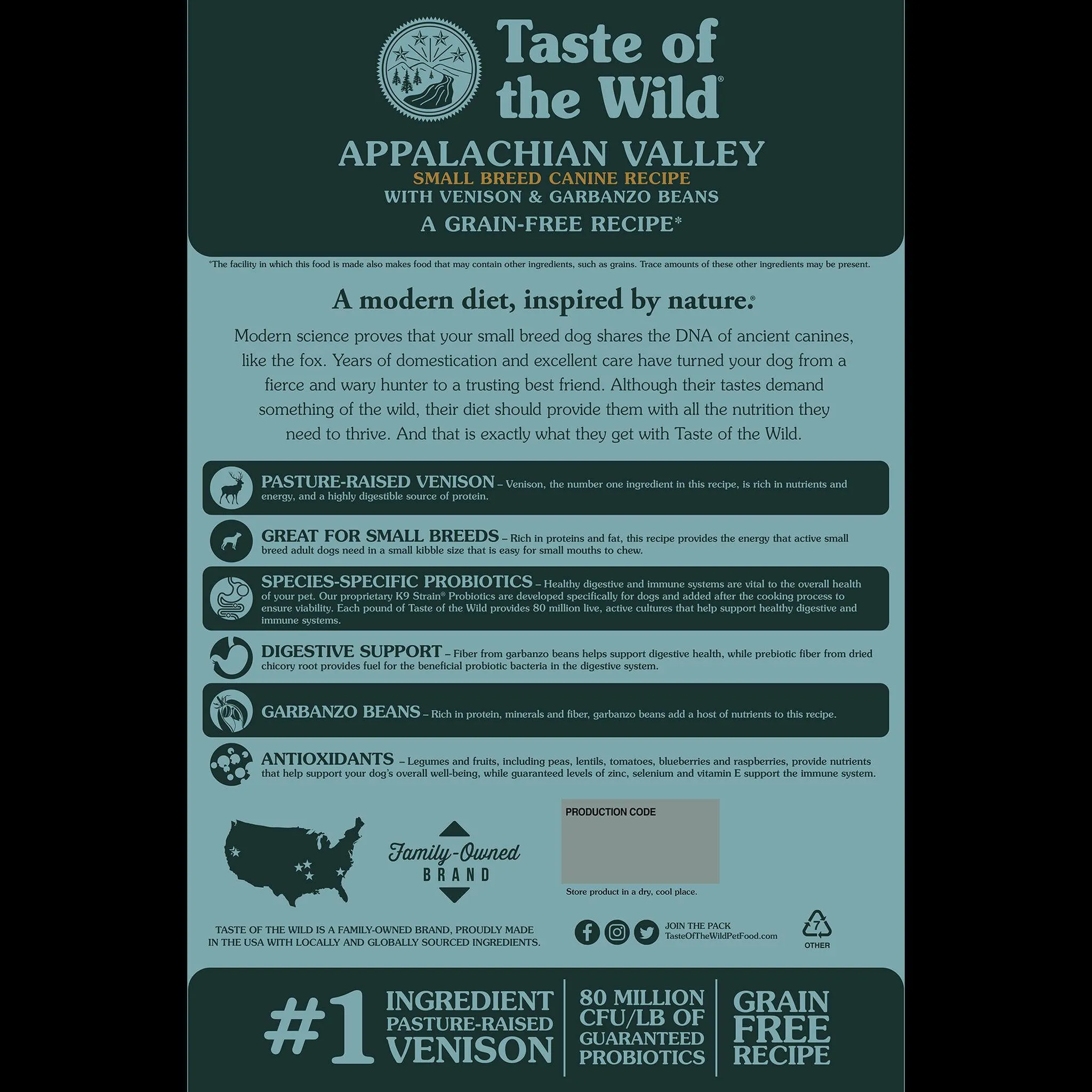 Taste of the Wild Small Breed Dry Dog Food