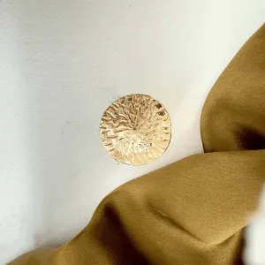 TFC Mashed Potato Gold Plated Adjustable Ring