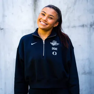 What The Duck - Women's 1/2 Zip Phoenix Fleece