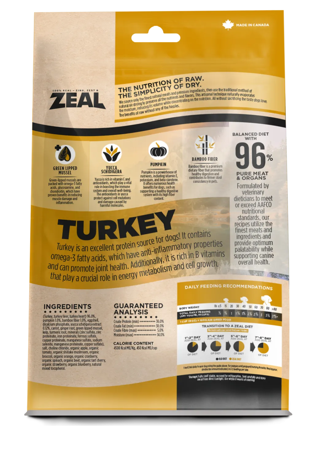 Zeal Air Dried Turkey