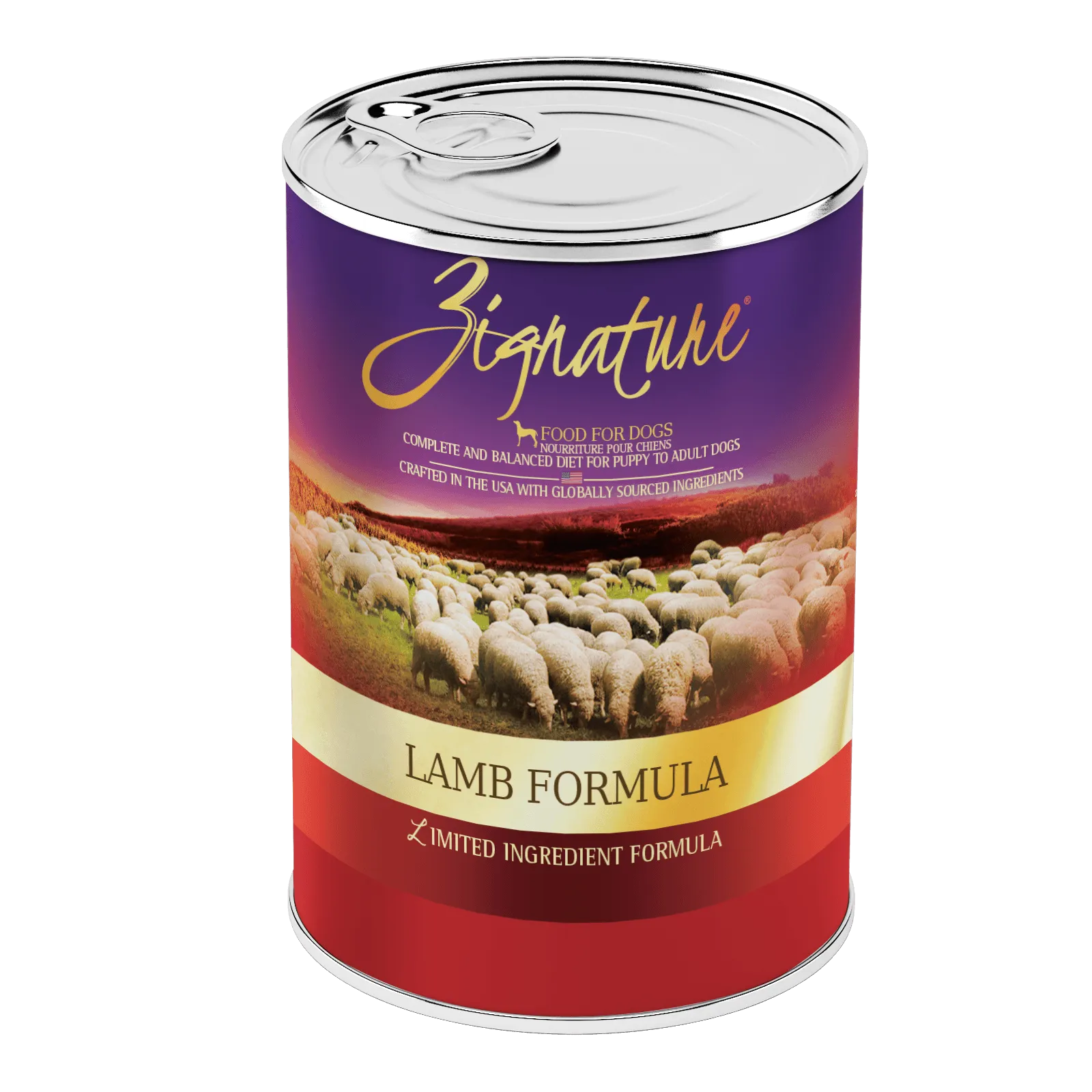 Zignature Lamb Formula For Dog Canned Food, 13oz