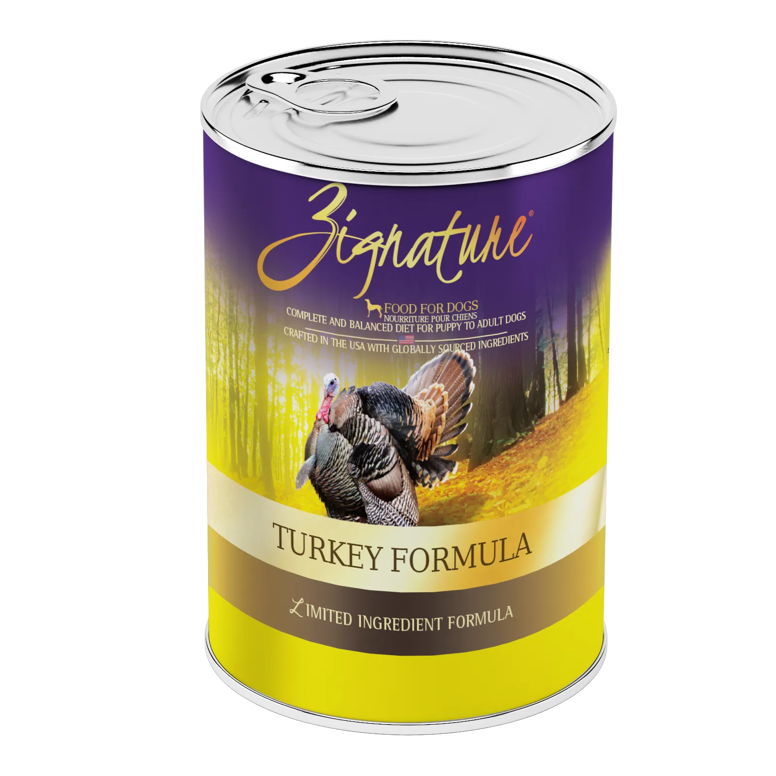 Zignature Turkey Canned Dog Food Formula