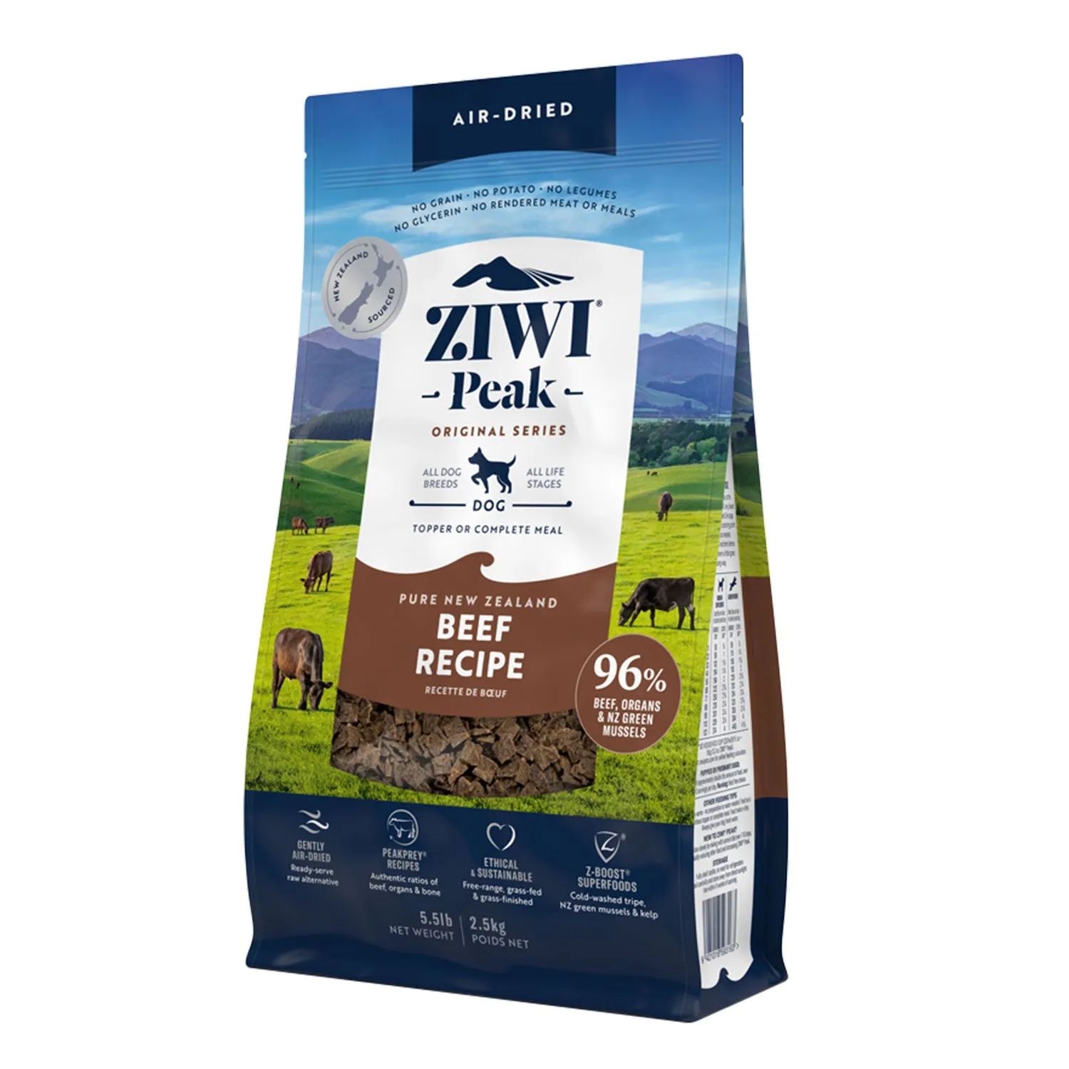 ZIWI Peak Beef Air Dried Dry Dog Food