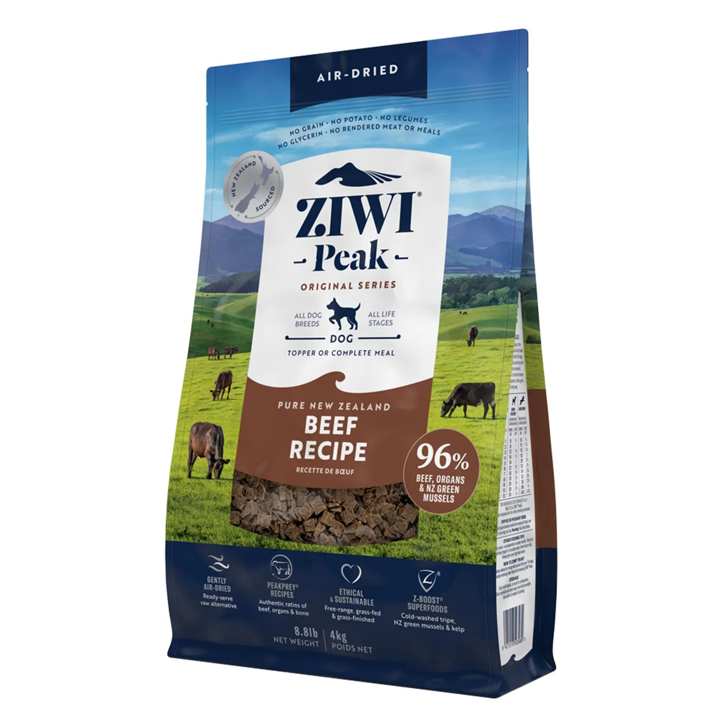 ZIWI Peak Beef Air Dried Dry Dog Food
